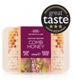 Case of 8 Raw Scottish Heather Comb Honey (200g)